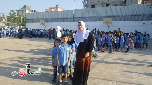  كفرقاسم- فيديو: البداية الصحيحة هي عنوان النجاح .. مدرسه جنة ابن رشد تستقبل طلابها بمراحل مدروسة وتودع حجاجها